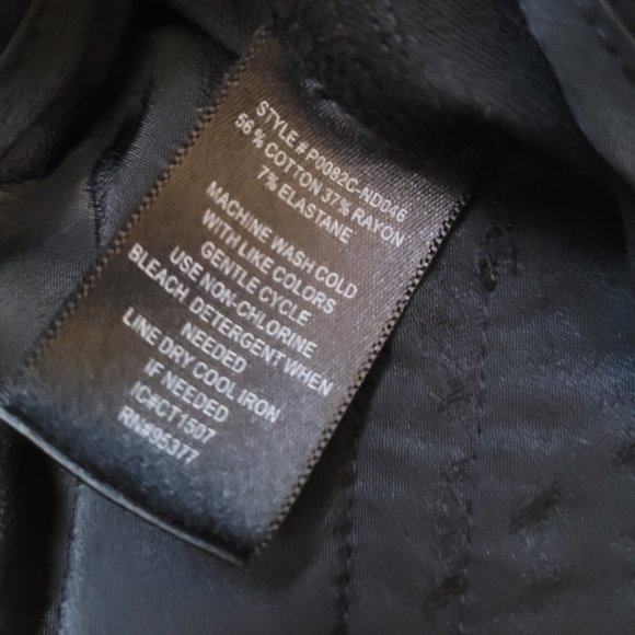 Sanctuary Flat Front Slim Leg Pants Size 6 EUC! - Picture 4 of 9